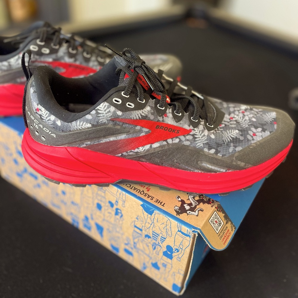 NEW Mens Brooks Size 12 (Med) Cascadia Trail 16